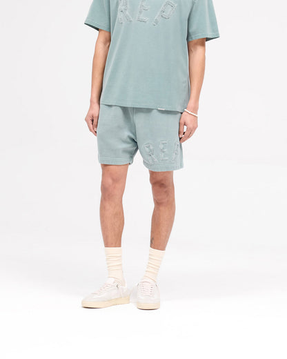 Rep Applique Shorts - Forest Green
