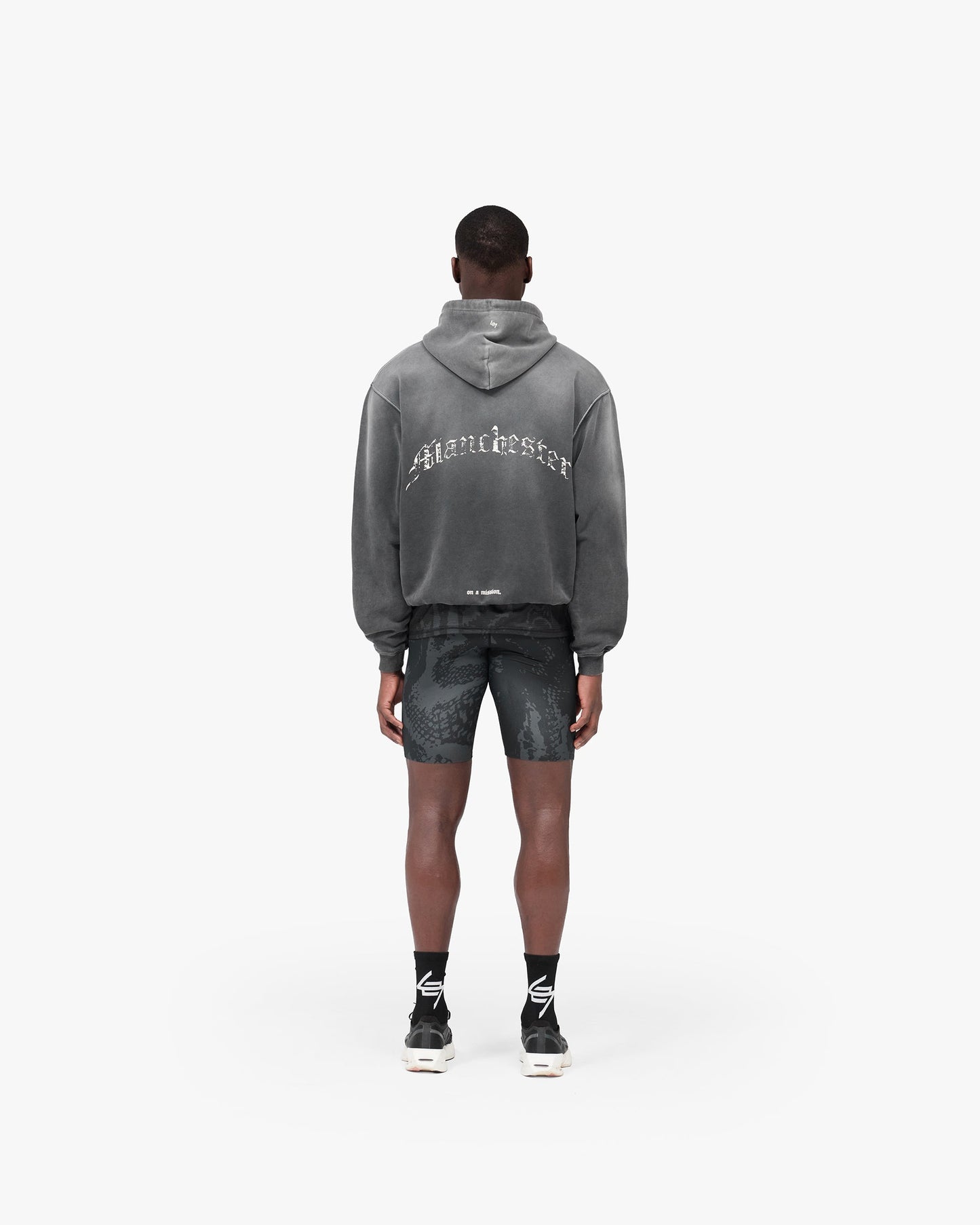 247 Manchester Hoodie - Aged Black