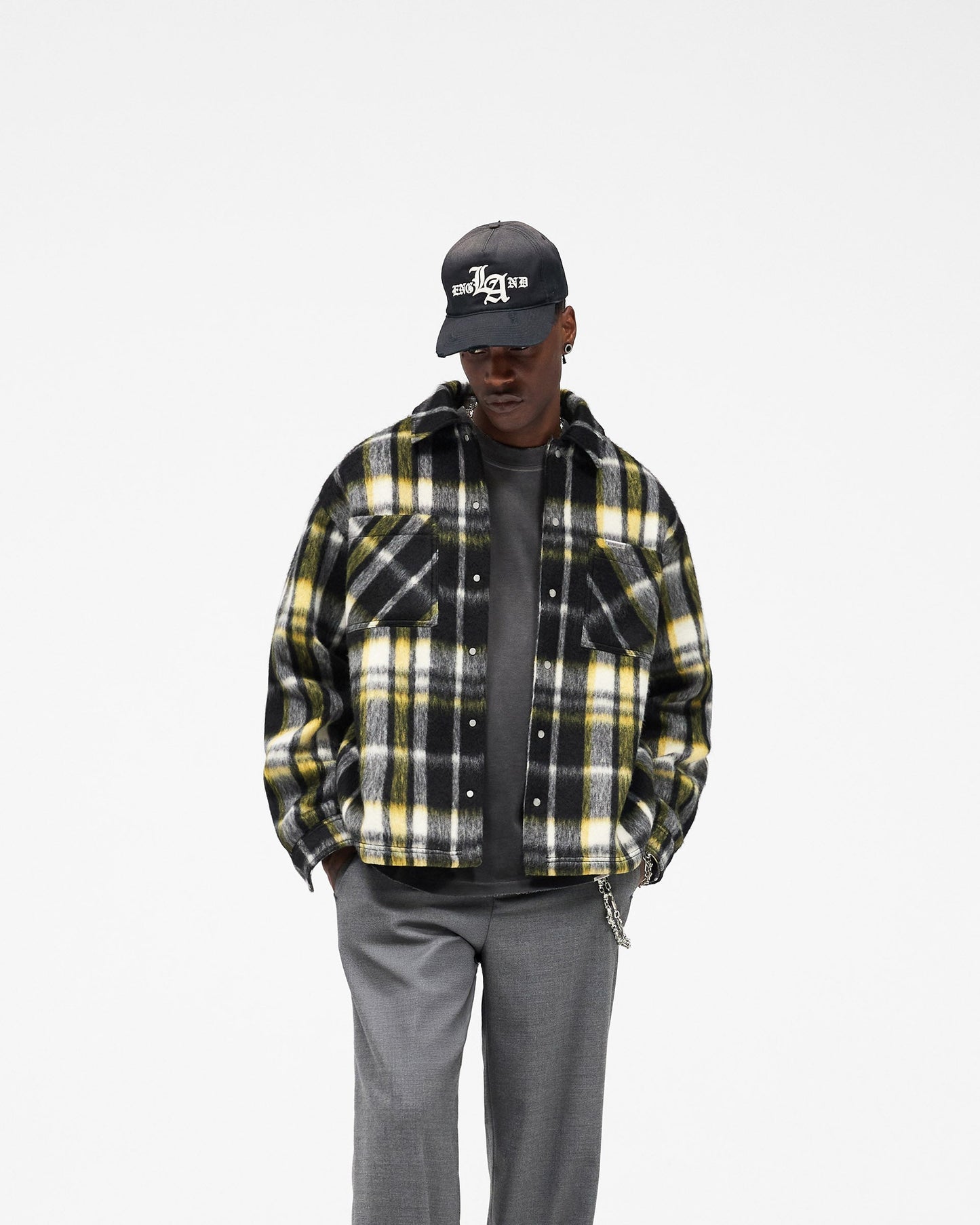 Textured Overshirt - Jet Black