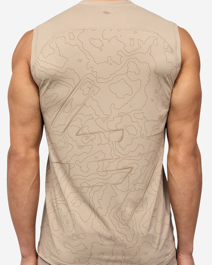 247 Contour Run Tank - Pebble