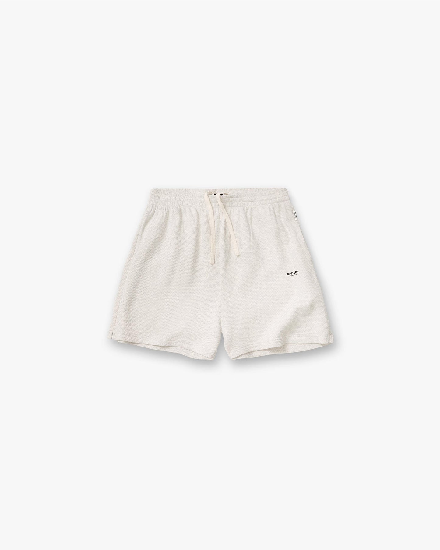 Micro Owners Club Mesh Shorts - Cream Marl