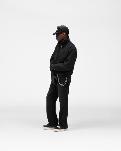 Heaton Workwear Jacket - Washed Black