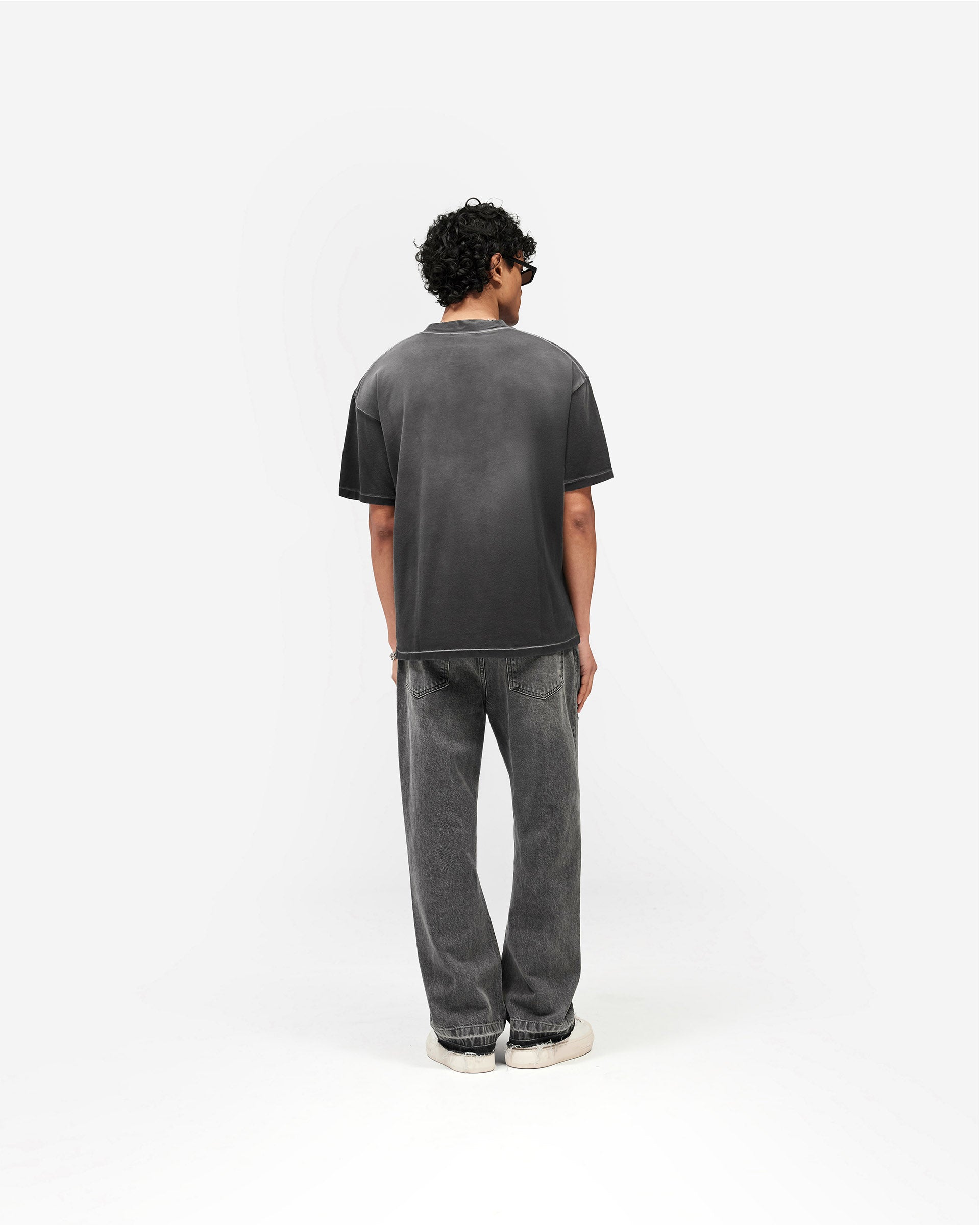 Loaded With Love T-Shirt - Stained Black