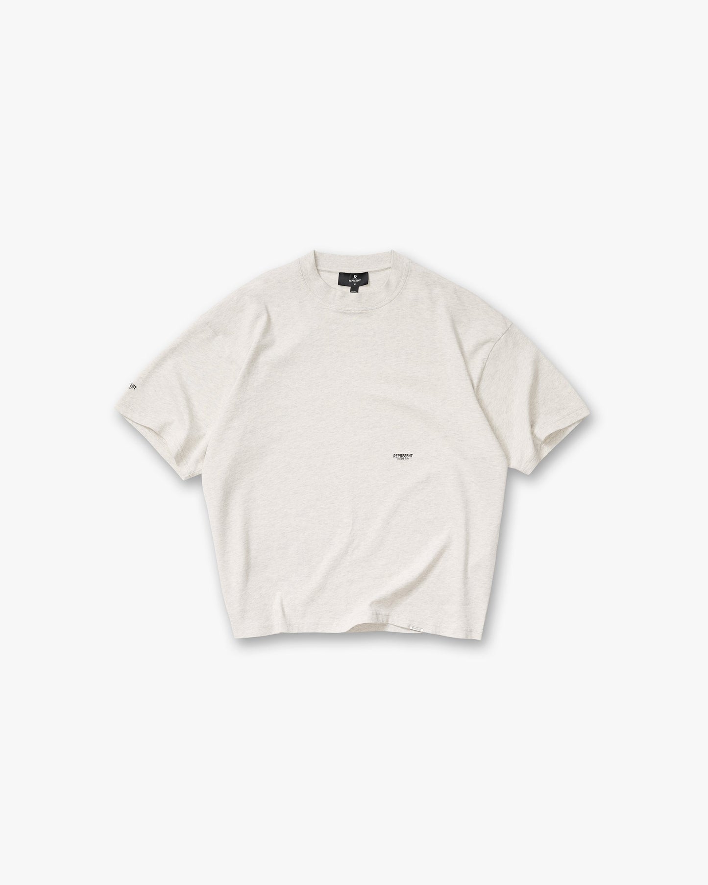 Micro Owners Club T-Shirt - Cream Marl