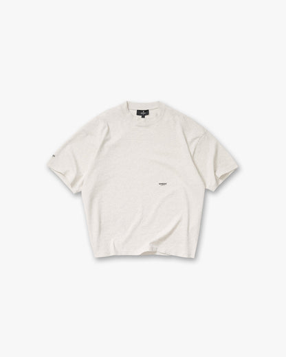 Micro Owners Club T-Shirt - Cream Marl