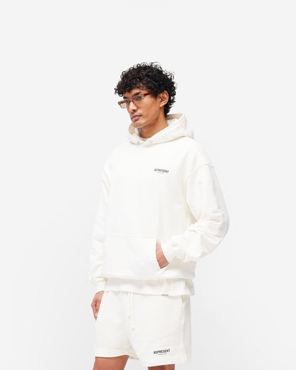 Represent Owners Club Hoodie - Flat White