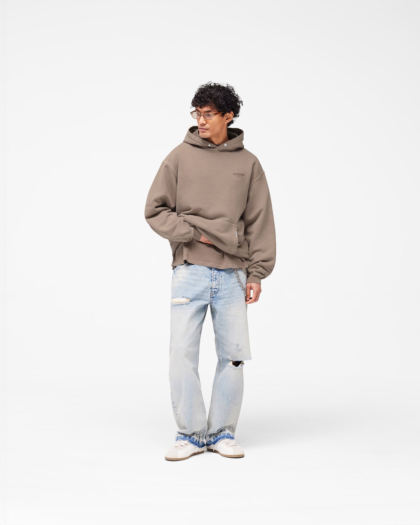 Represent Owners Club Hoodie - Mushroom