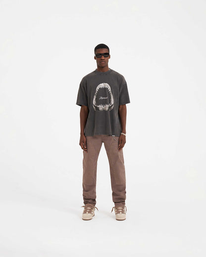 Shark Jaws T-Shirt - Vintage Grey