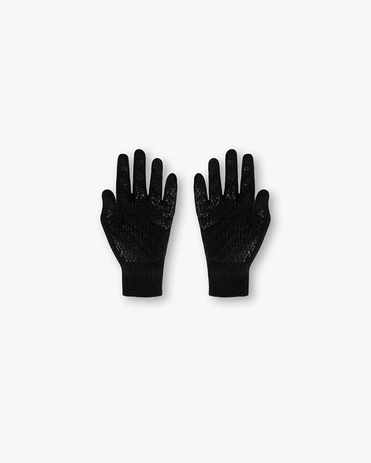 Arch Knitted Gloves - Jet Black