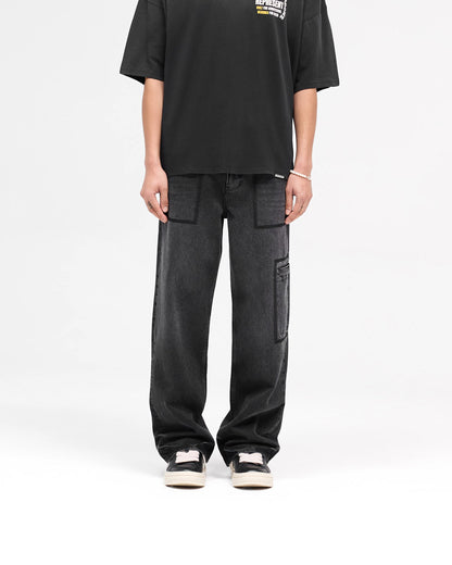 R3 Drive Denim - Jet Black