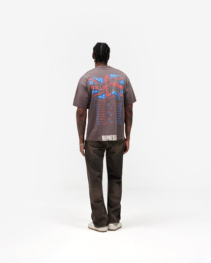 R2 Straight Leg Denim - Bark