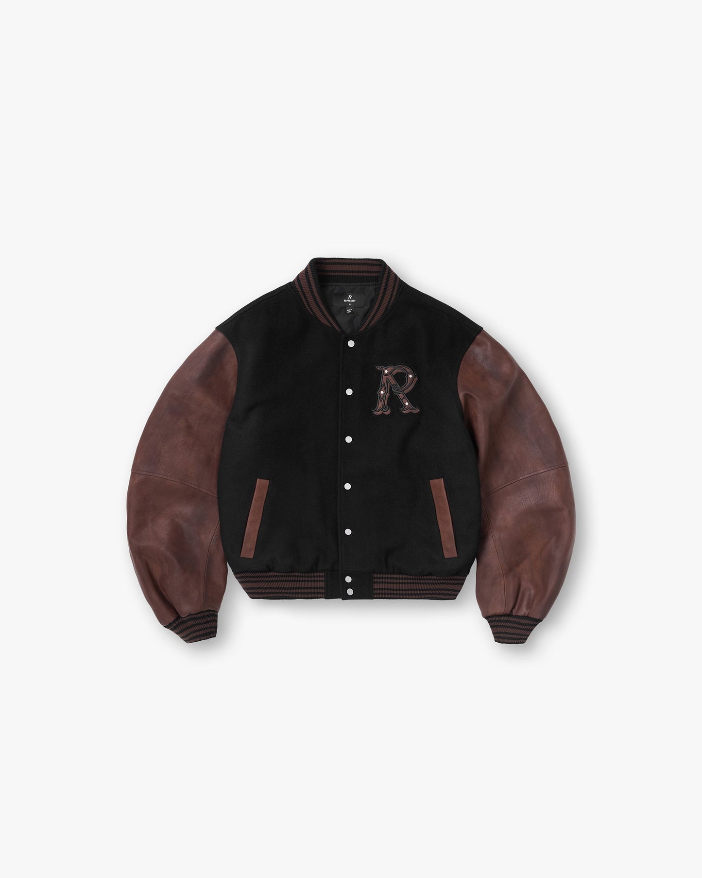 Varsity Bomber - Jet Black