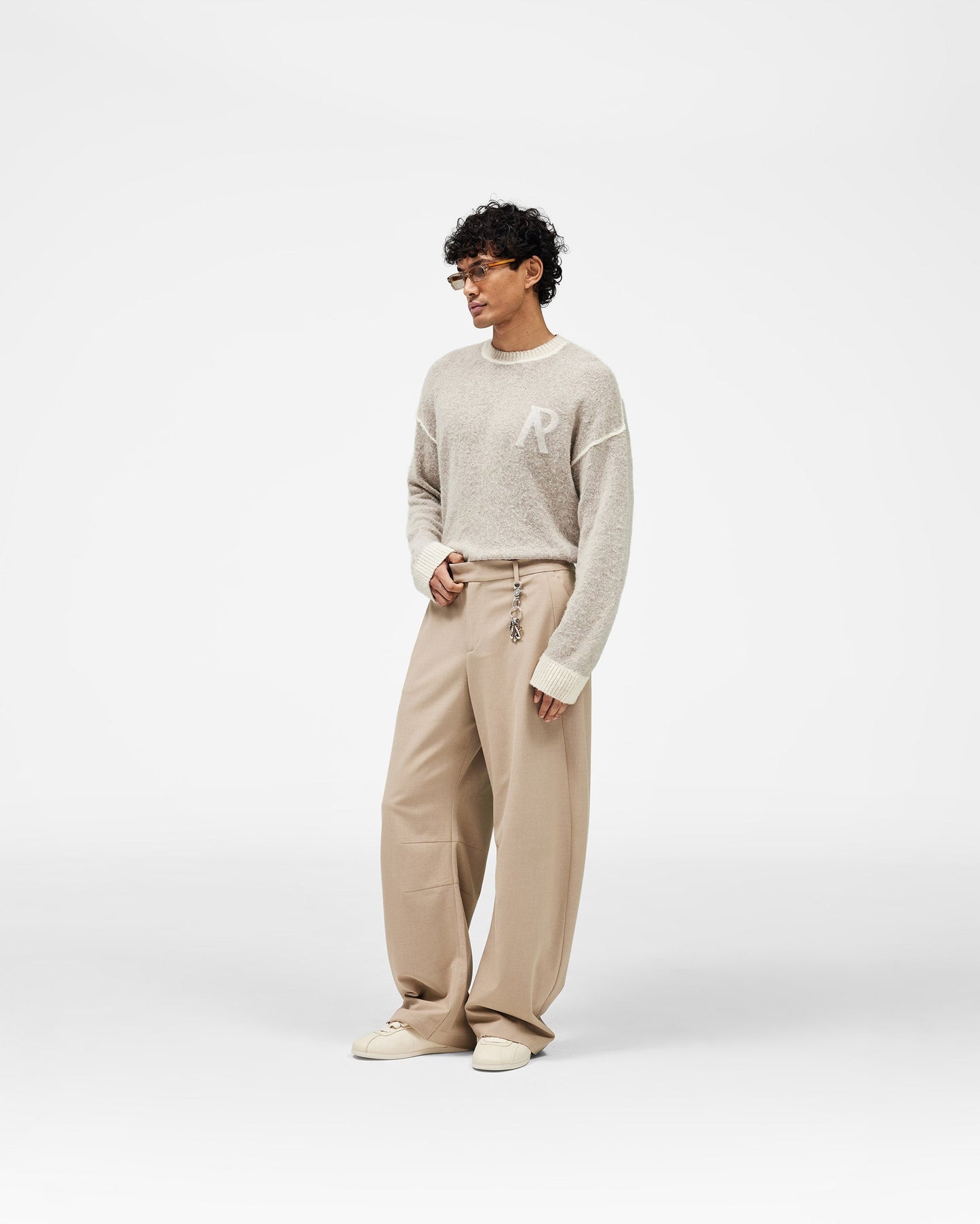 Laurel Knit Sweater - Latte