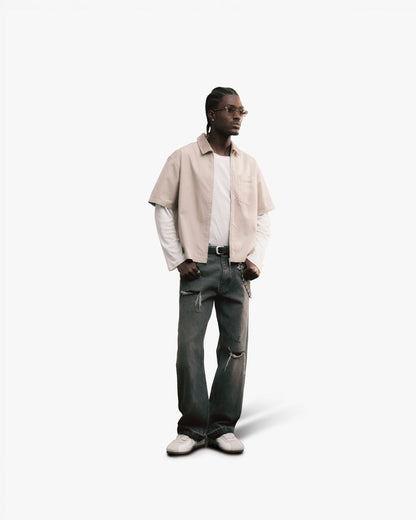 Ramona Shirt - Vintage Khaki