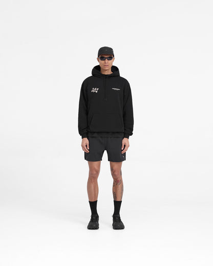 247 Future Terrains Oversized Hoodie - Black