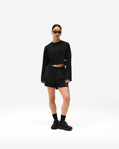 247 DNA Cropped Training T-Shirt - Black