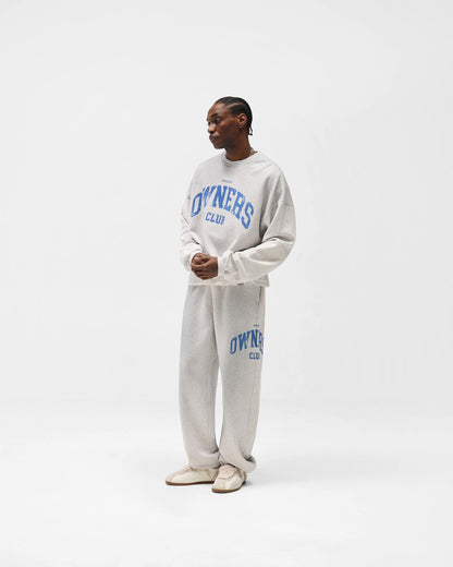 Represent Owners Club Sweater - Sprayed Ice Grey Marl
