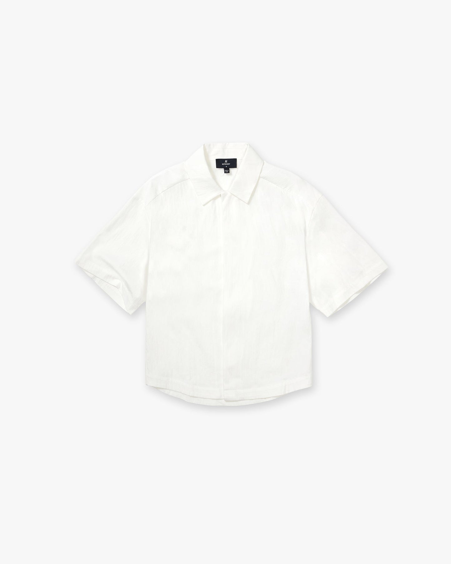 Initial Short Sleeve Shirt - Flat White