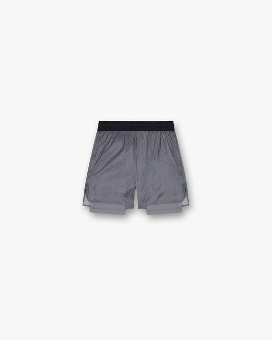 247 Contour 2-In-1 Run Shorts - Titanium