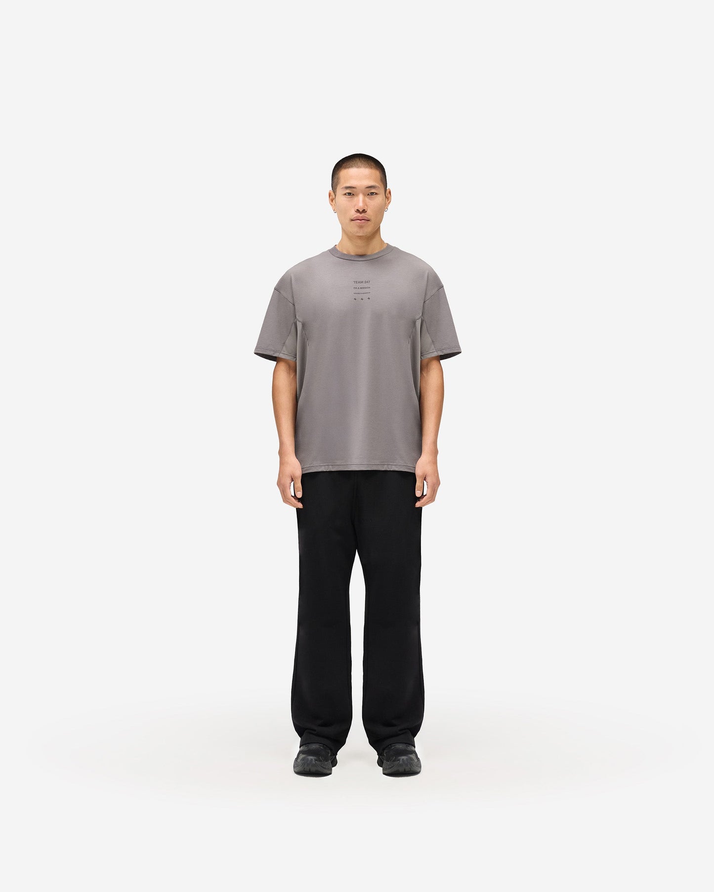 247 Uprising Oversized T-Shirt - Steel