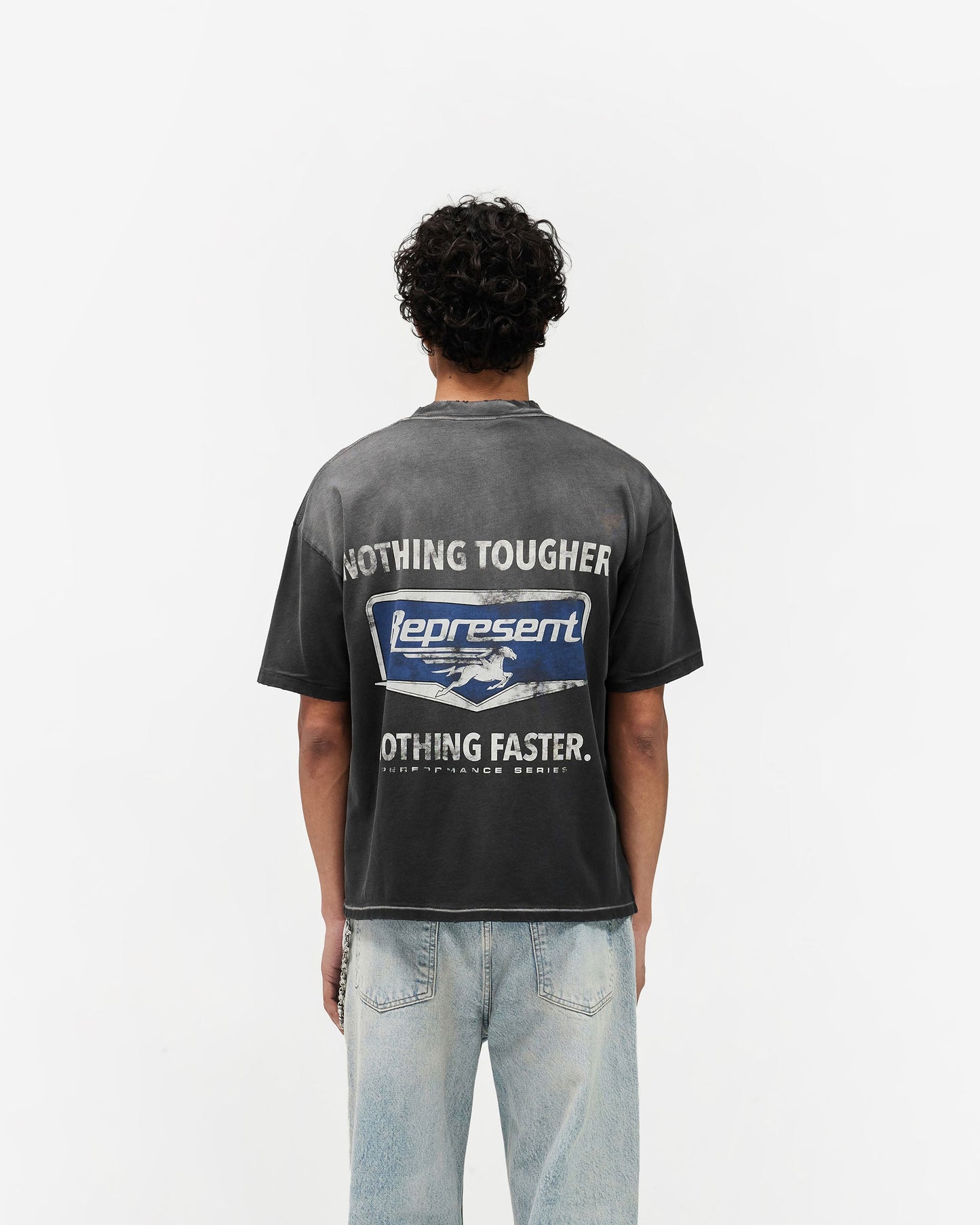 Nothing Faster T-Shirt - Stained Black