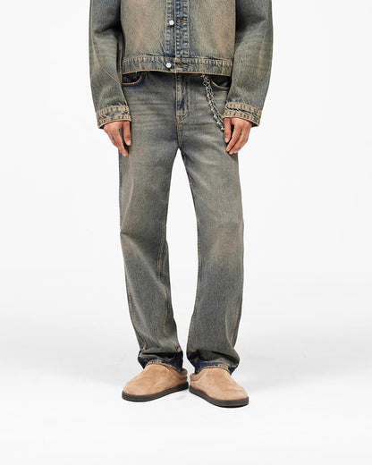 R3 Baggy Denim - Blue Cream