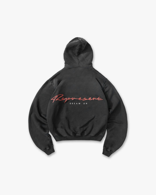 Chrome Flight Hoodie - Stained Black