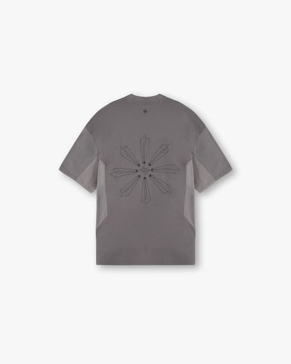 247 Uprising Oversized T-Shirt - Steel