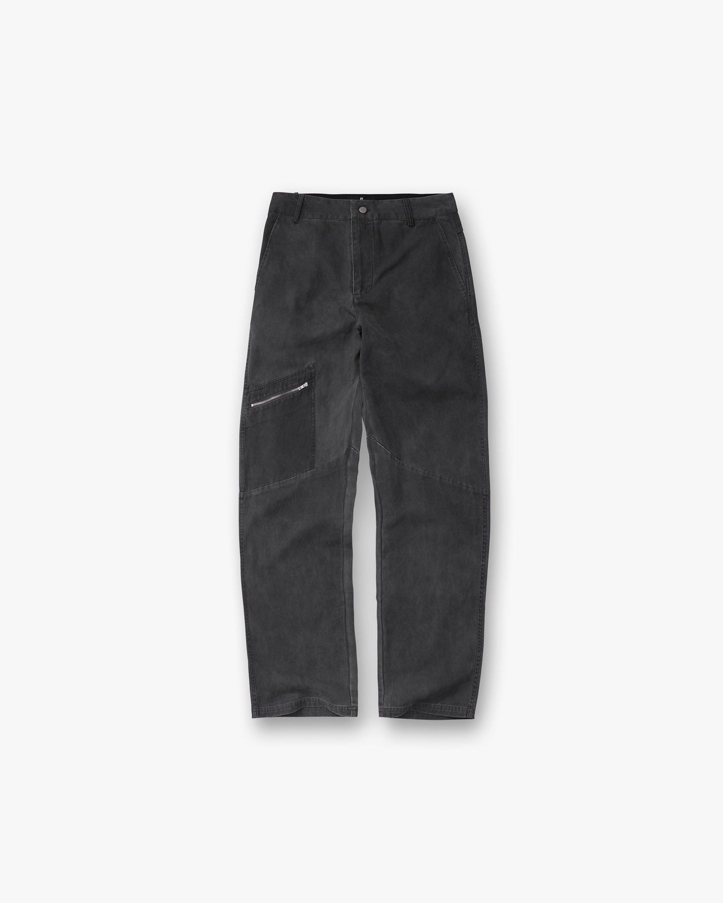 Cotton Workwear Pant - Washed Black