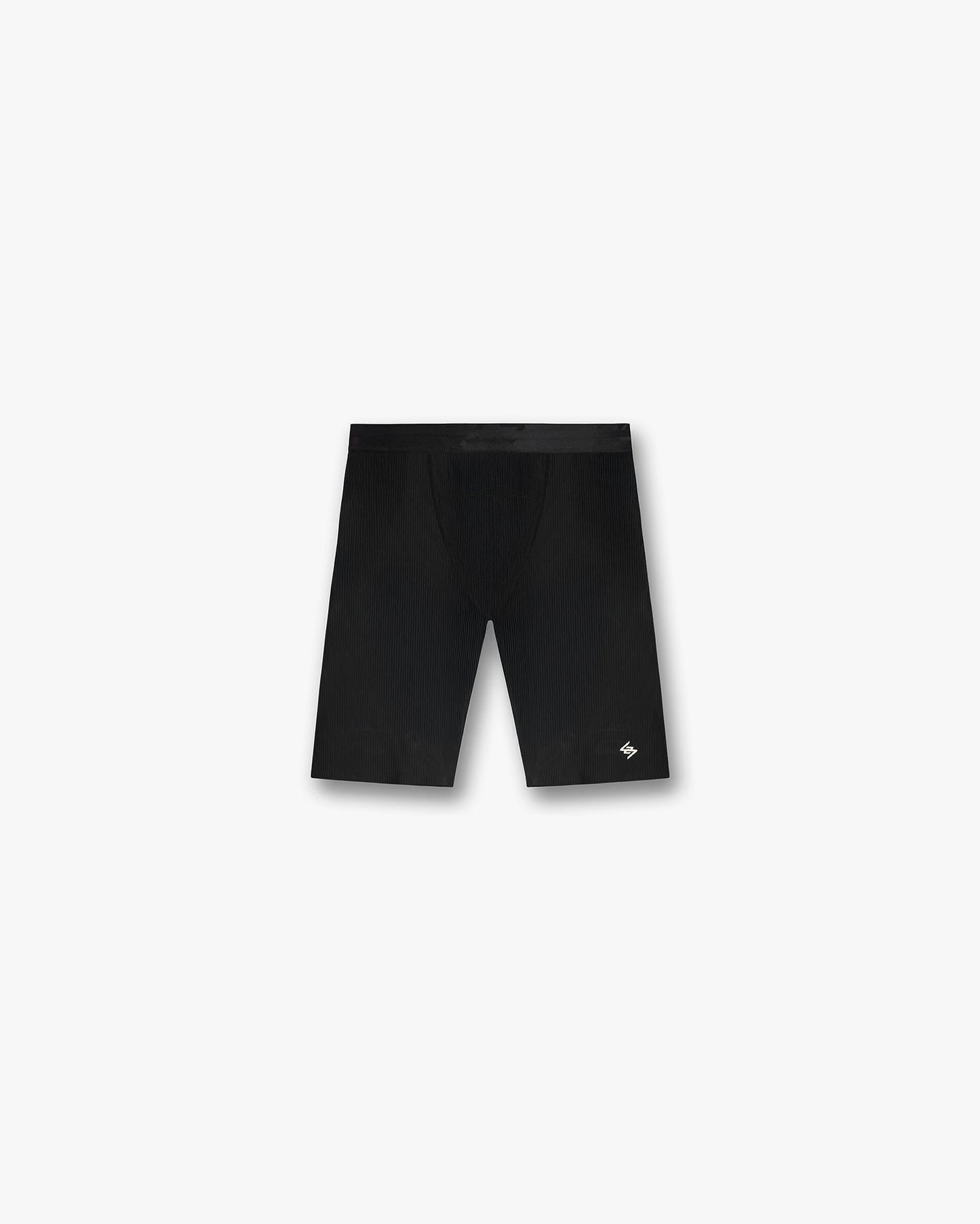 247 Ribbed Half Tight - Black