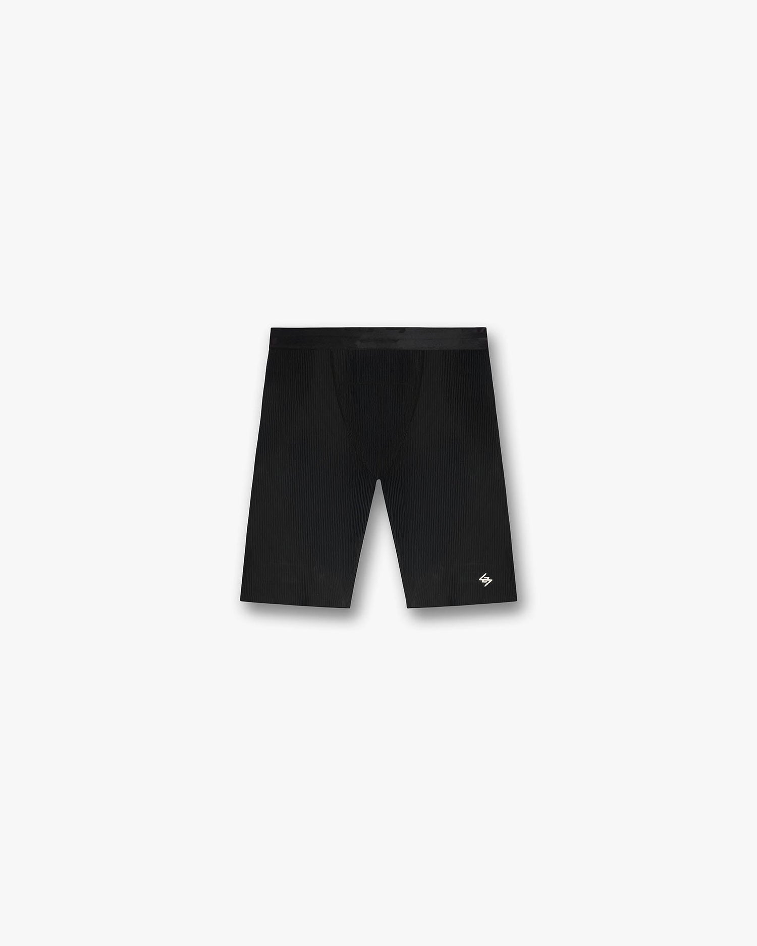 247 Ribbed Half Tight - Black