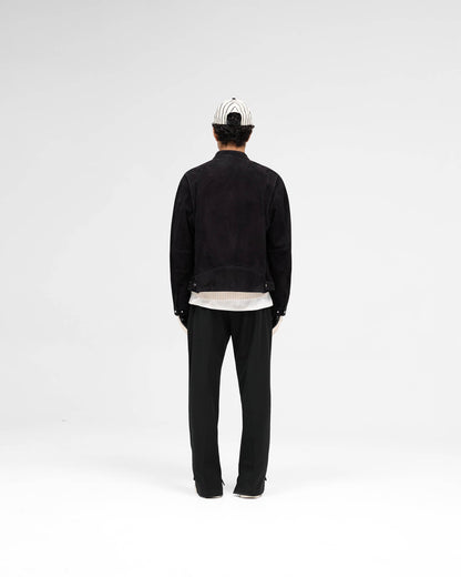 Overdrive Suede Jacket - Jet Black
