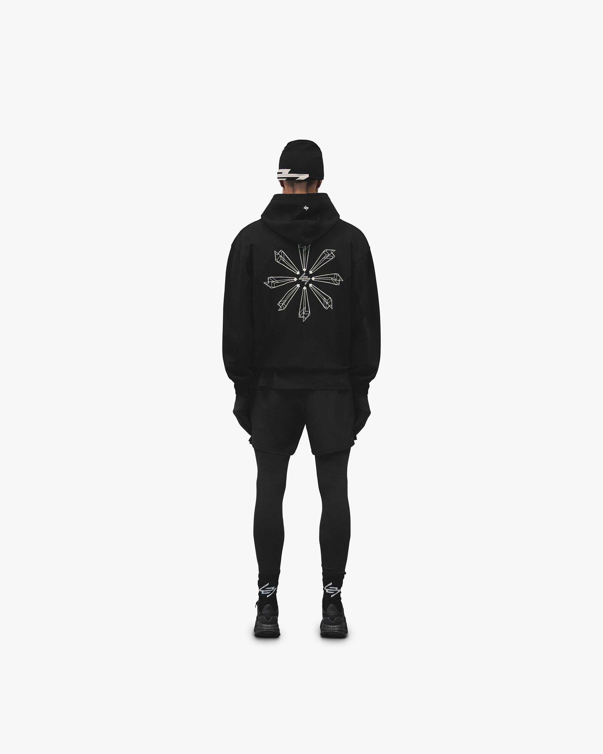 247 Uprising Zip Hoodie - Black