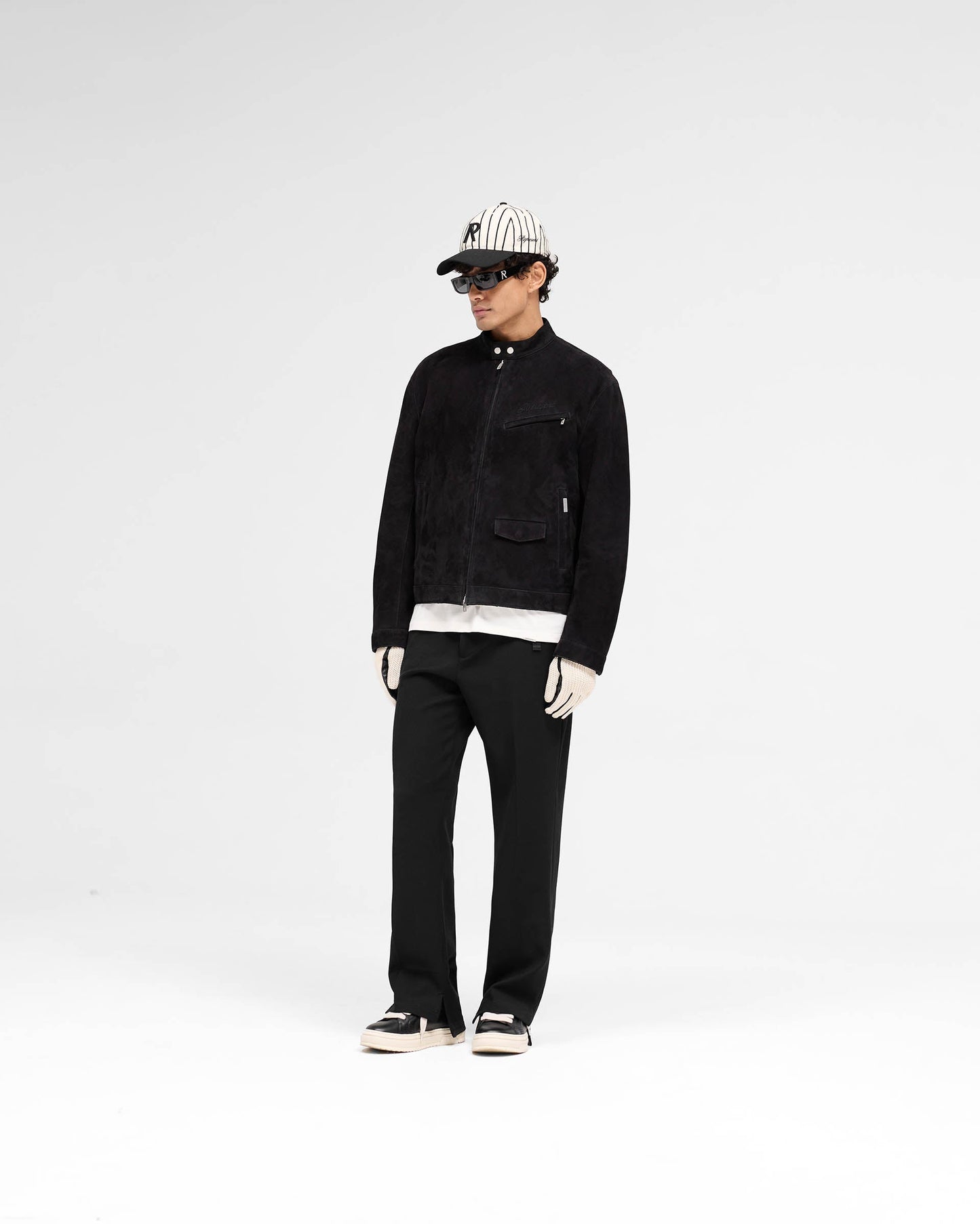 Overdrive Suede Jacket - Jet Black