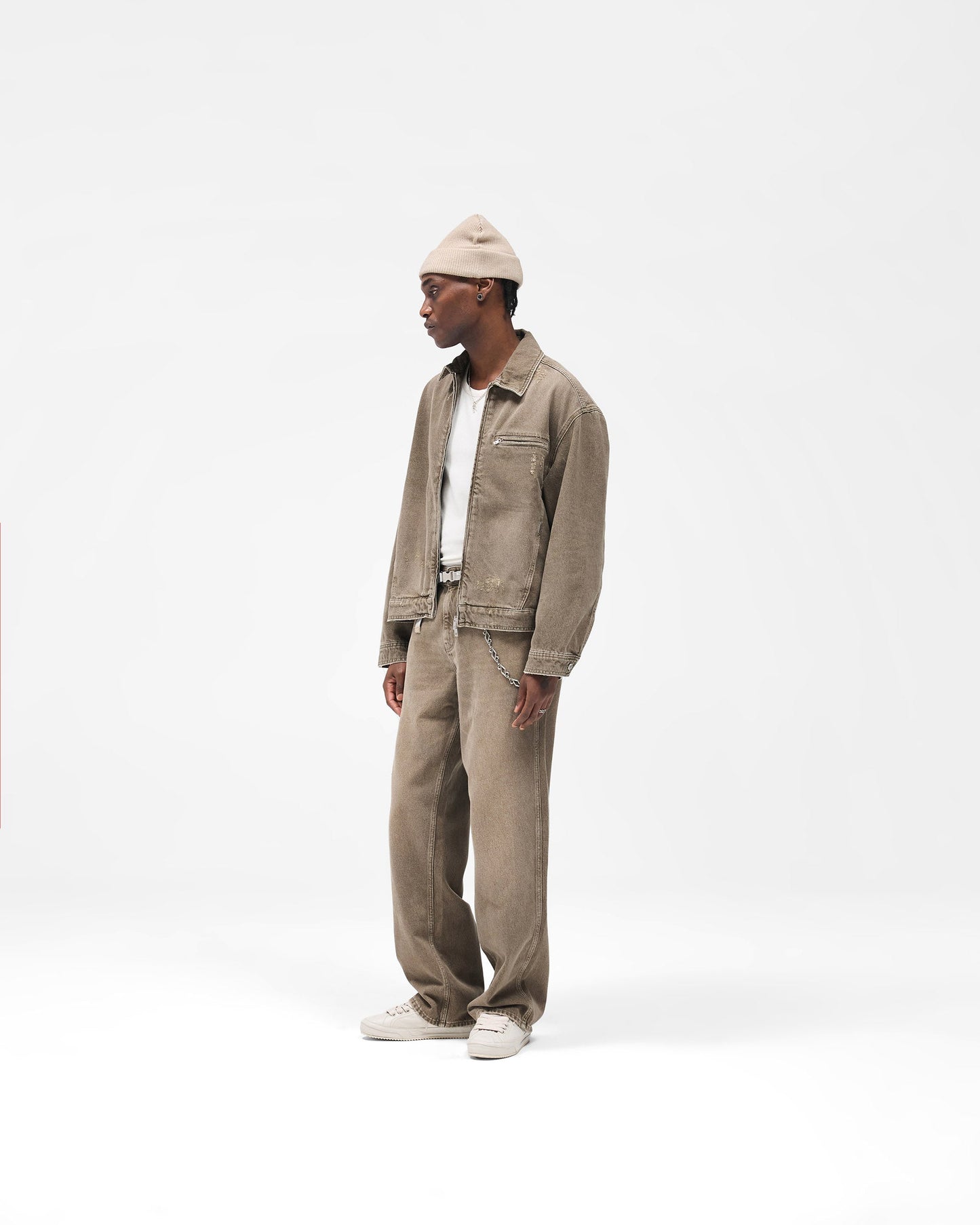 R3 Baggy Denim - Washed Olive