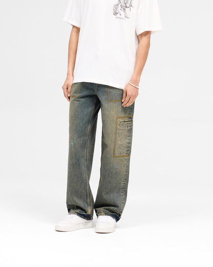 R3 Drive Denim - Tobacco Blue