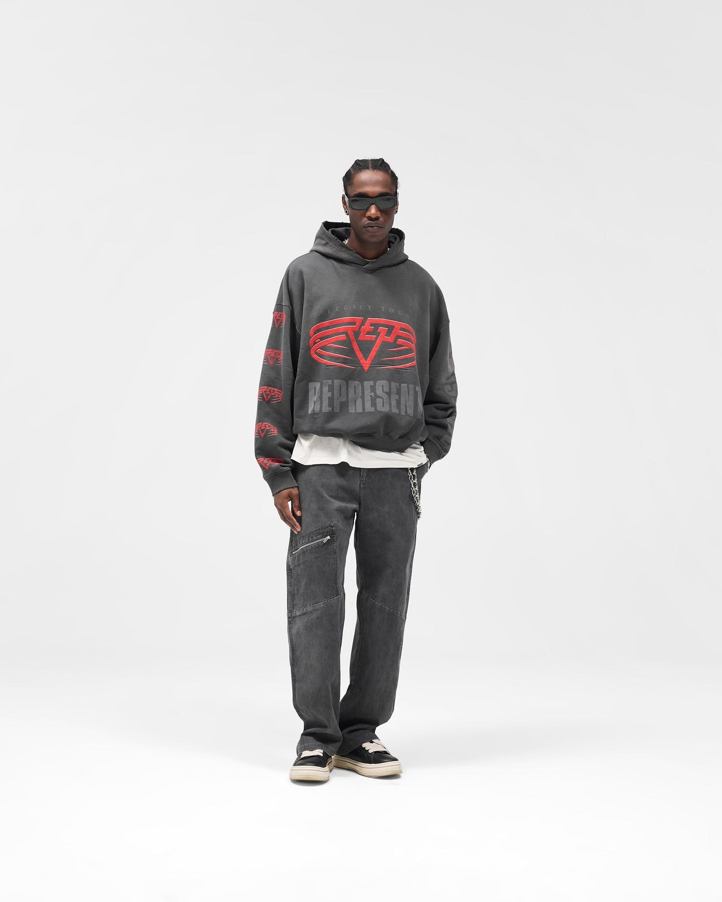 Reversible Living Legacy Tour Hoodie - Sun Fade Grey