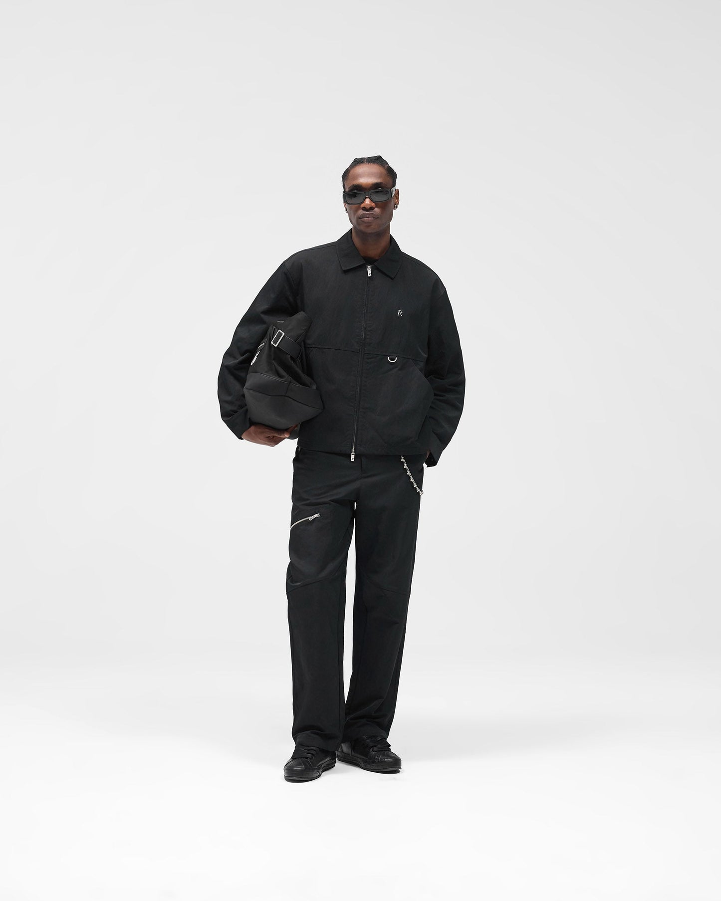 Nylon Workwear Pant - Jet Black