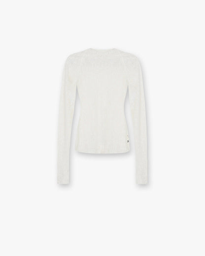 247 Performance Burnout Long Sleeve - Off White