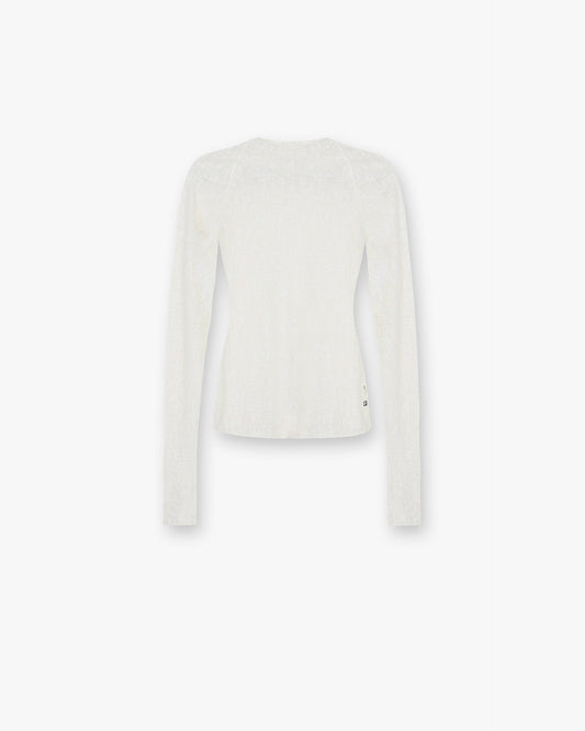 247 Performance Burnout Long Sleeve - Off White