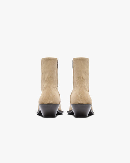 Michael Zip Boot Suede - Brown