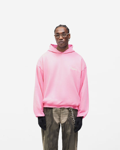 Dual Layer Script Hoodie - Candy
