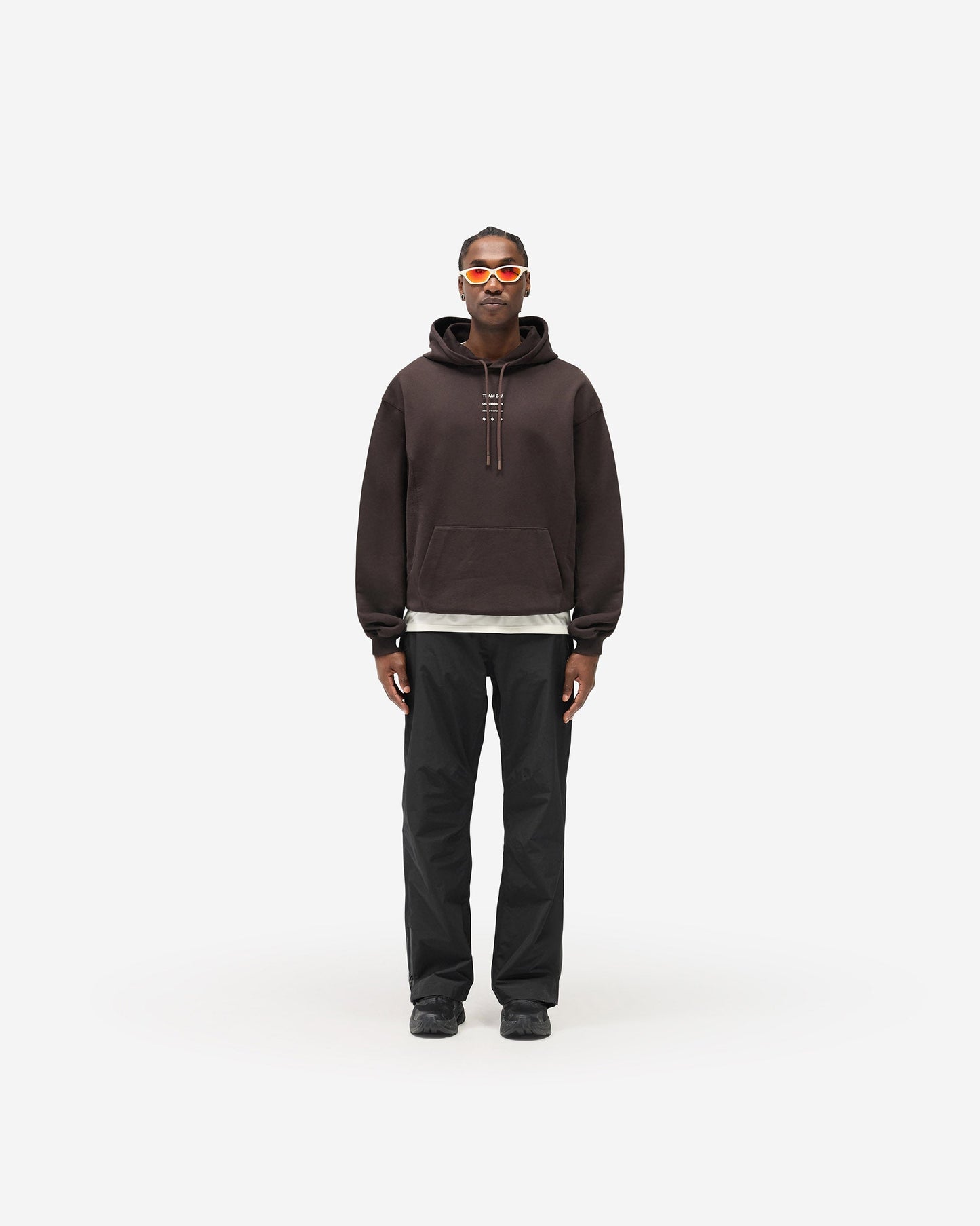 247 Uprising Oversized Hoodie - Chocolate