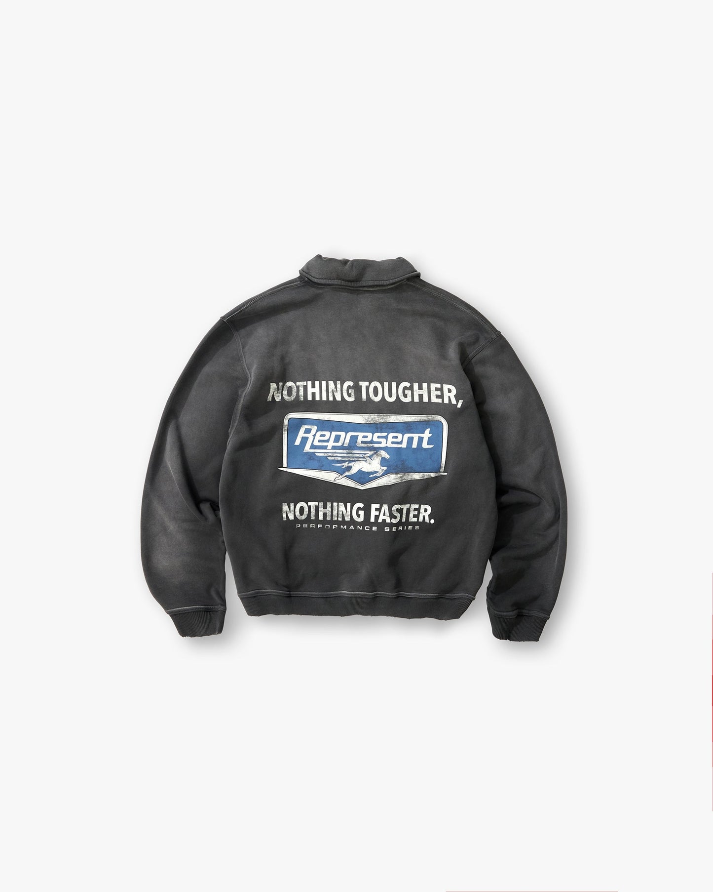 Nothing Faster Quarter Zip Sweatshirt - Stained Black