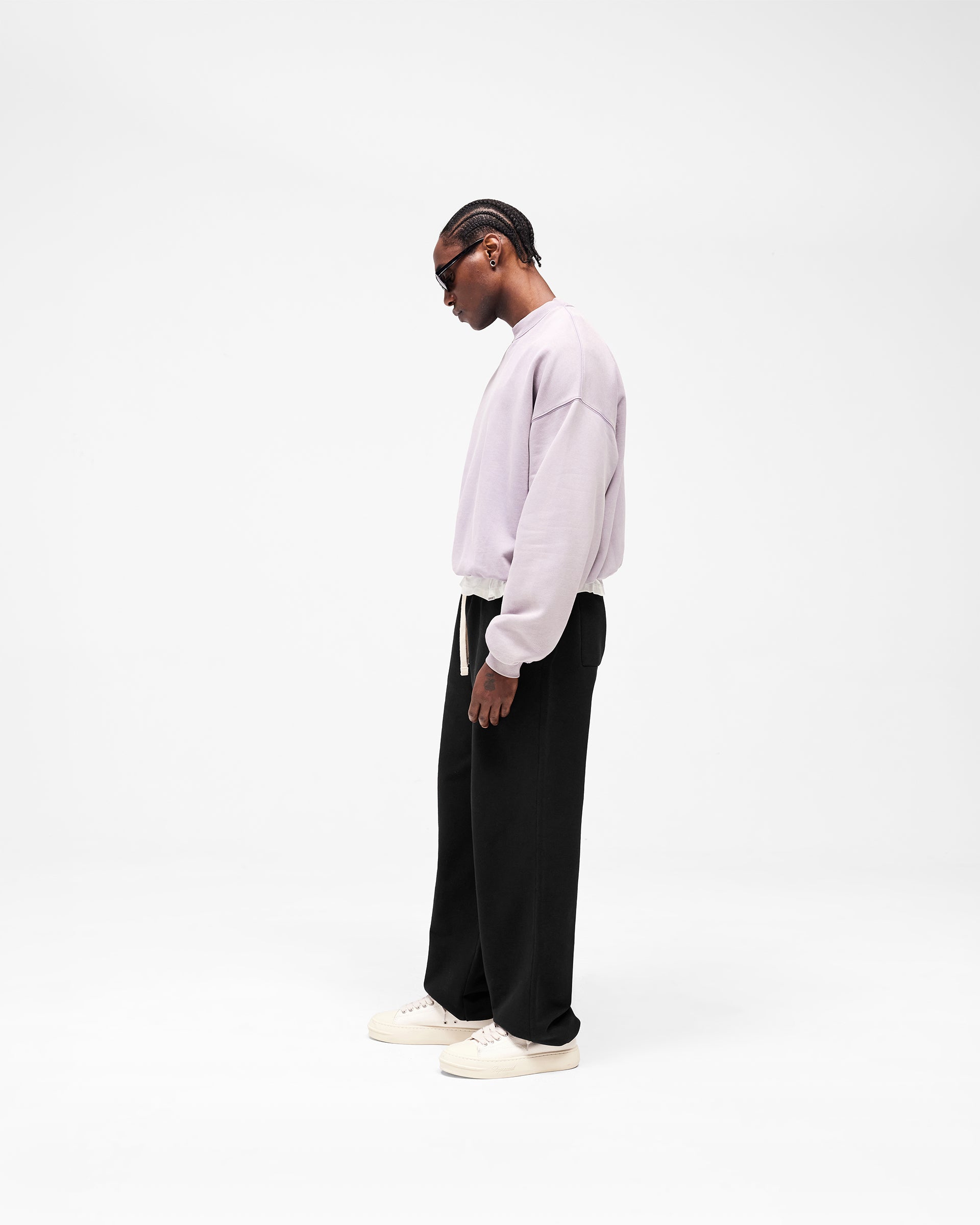 Initial Oversized Sweater - Mist