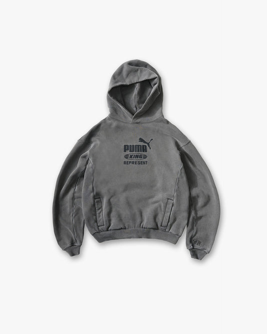 Represent X Puma Graphic Hoodie - Dark Grey