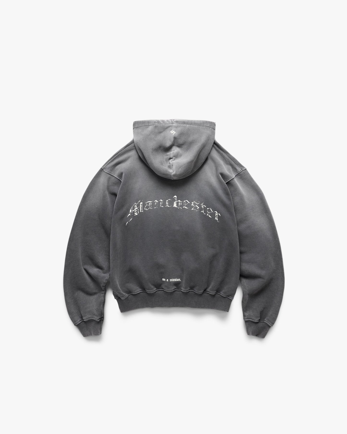 247 Manchester Hoodie - Aged Black