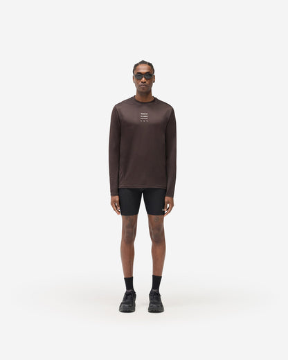 247 Trail Long Sleeve T-Shirt - Chocolate