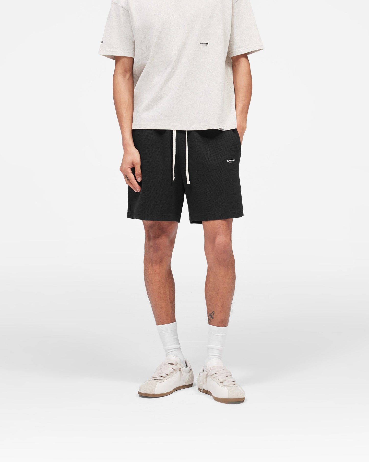 Micro Owners Club Mesh Shorts - Black