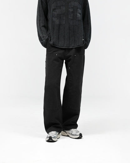 Heaton Workwear Pant - Jet Black